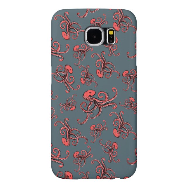 Funda Para Samsung Galaxy De Case-Mate Modelo disimulado del pulpo (Atrás)