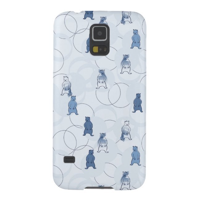 Funda Para Samsung Galaxy De Case-Mate modelo que ofrece a un oso grizzly (Atrás)