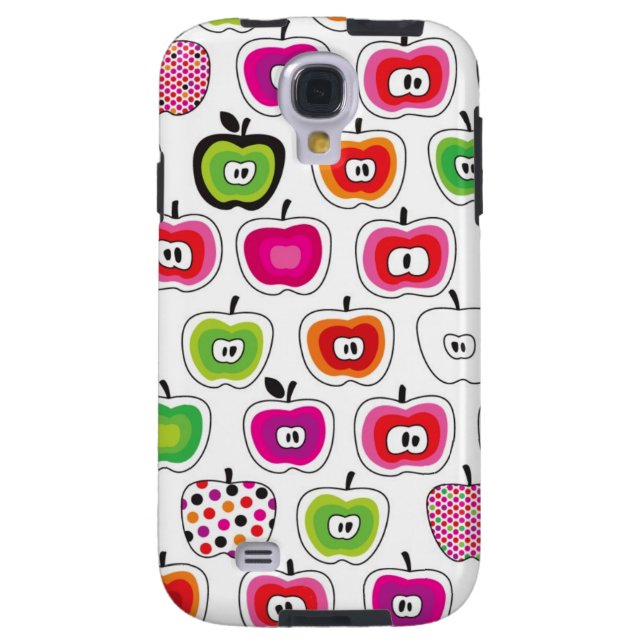 Funda Para Samsung Galaxy De Case-Mate Modelo retro lindo de la manzana (Atrás)