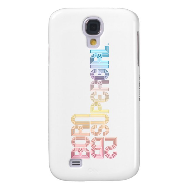 Funda Para Samsung Galaxy De Case-Mate Nacido para ser superchica (Atrás)