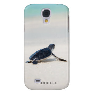 Carcasa Para Galaxy S4 Nombre personalizado del viaje a la playa de la to