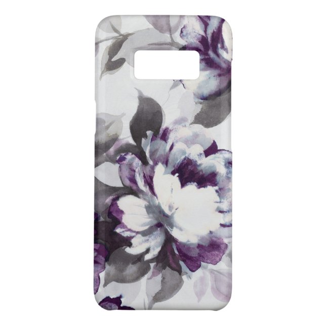 Funda Para Samsung Galaxy De Case-Mate Olor de los rosas del ciruelo (Reverso)