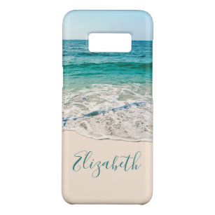 Funda De Case-Mate Para Samsung Galaxy S8 Orilla de la playa del océano para añadir su