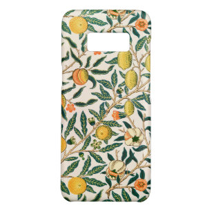 Funda De Case-Mate Para Samsung Galaxy S8 Ornamento blanco de William Morris Fruit Pomegrana