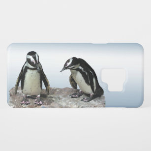 Funda De Case-Mate Para Samsung Galaxy S9 Pájaros del pingüino con la caja de la galaxia S9
