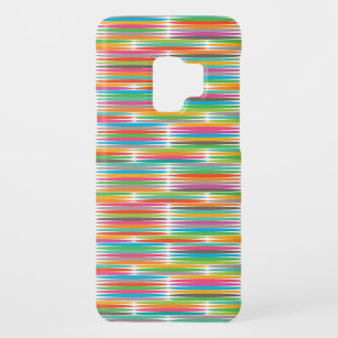Funda De Case-Mate Para Samsung Galaxy S9 Patrón abstracto de gotas de arco iris