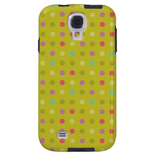 Funda Para Samsung Galaxy De Case-Mate Patrón de fondo polka-punto (Atrás)