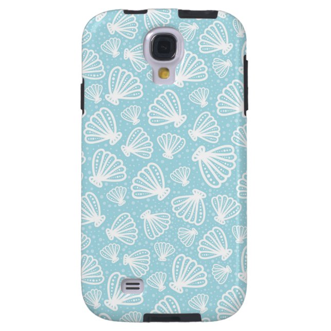 Funda Para Samsung Galaxy De Case-Mate Patrón de shell de verano (Atrás)