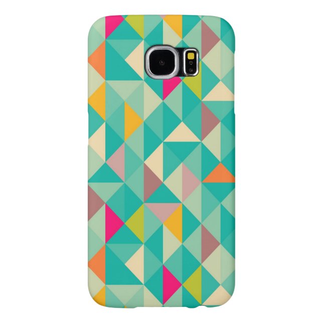Funda Para Samsung Galaxy De Case-Mate Patrón de triángulos (Atrás)