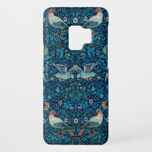 Funda De Case-Mate Para Samsung Galaxy S9 Patrón floral Art Nouveau de las aves de William M