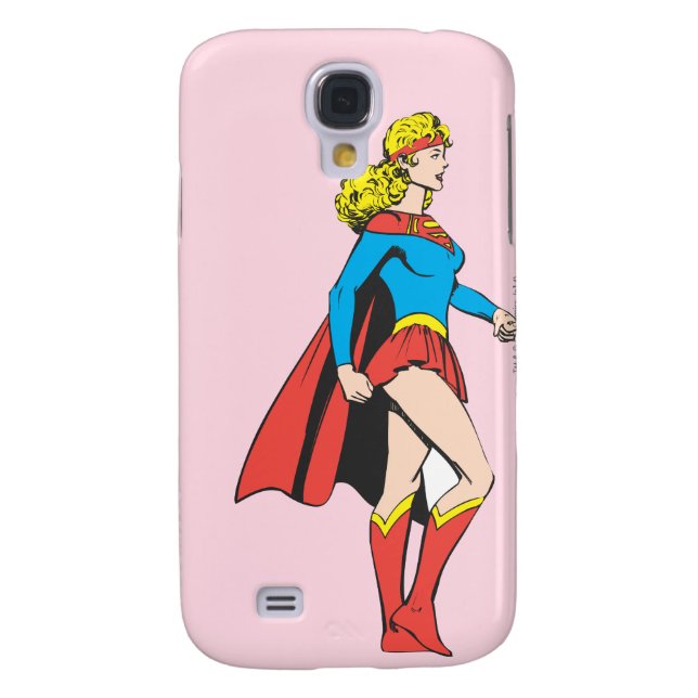 Funda Para Samsung Galaxy De Case-Mate Perfil de superchica (Atrás)