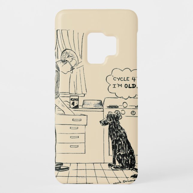 Funda Para Samsung Galaxy De Case-Mate Perro que consigue más viejo (Reverso)