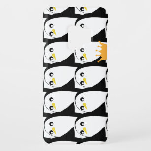 Funda De Case-Mate Para Samsung Galaxy S9 Pingüino de historietas: Vintage blanco negro