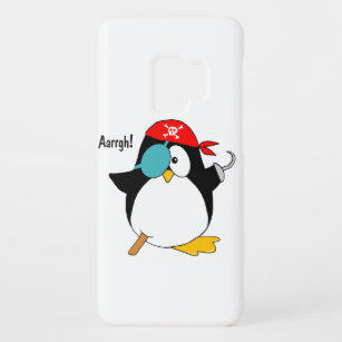 Funda De Case-Mate Para Samsung Galaxy S9 Pingüino del pirata