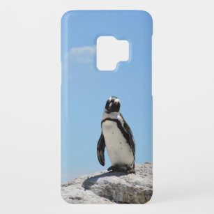 Funda De Case-Mate Para Samsung Galaxy S9 Pingüino y cielo azul monocasco