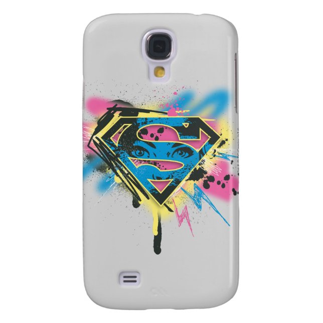 Funda Para Samsung Galaxy De Case-Mate Pintura superchica y derrames (Atrás)