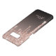 Funda Para Samsung Galaxy De Case-Mate purpurina de oro Rosa goteo cobre nombre sombrío n (Parte inferior)
