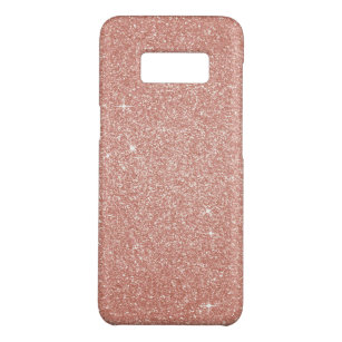 Funda De Case-Mate Para Samsung Galaxy S8 Purpurina y chispa color de rosa rosados Bling del
