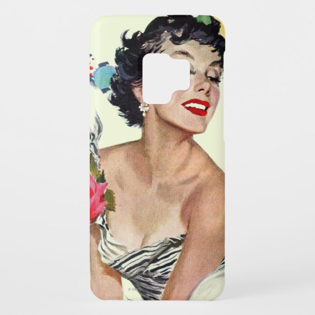 Funda Para Samsung Galaxy De Case-Mate Quiero a un hombre (Reverso)