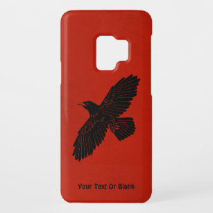 Funda De Case-Mate Para Samsung Galaxy S9 Raven en rojo