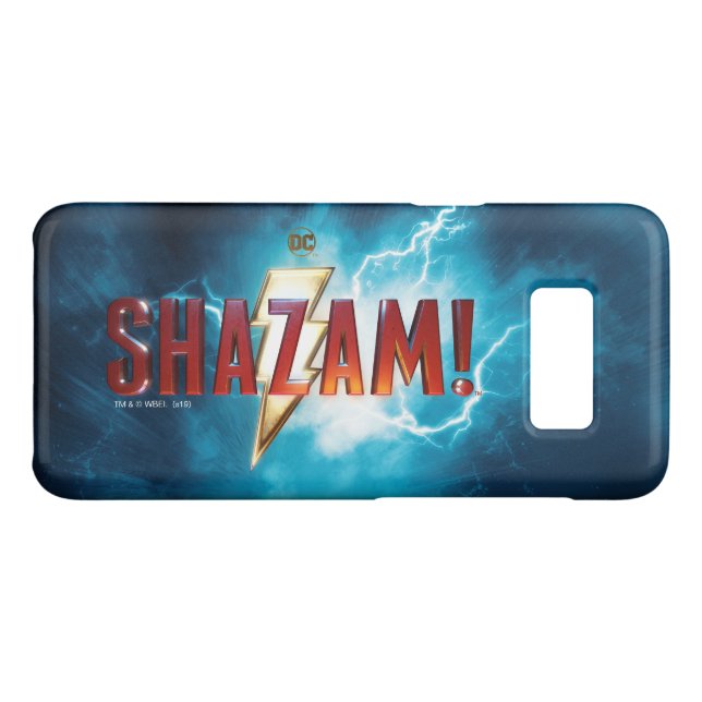 Funda Para Samsung Galaxy De Case-Mate ¡SHAZAM! | Logotipo teatral (Reverso (horizontal))