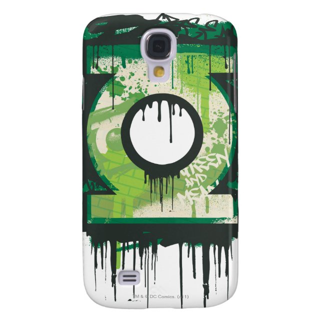 Funda Para Samsung Galaxy De Case-Mate Símbolo de graffiti verde (Atrás)