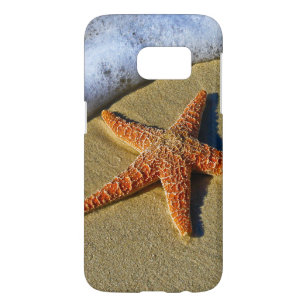 Funda Para Samsung Galaxy S7 Solas estrellas de mar en la playa