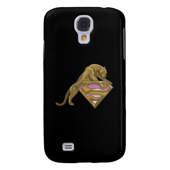 Funda Para Samsung Galaxy De Case-Mate Supergirl Golden Cat (Atrás)