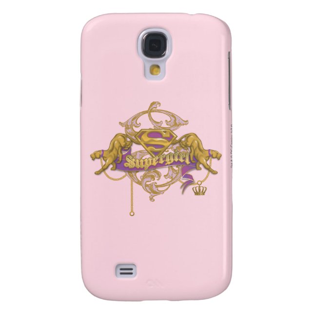 Funda Para Samsung Galaxy De Case-Mate Supergirl Golden Cat 2 (Atrás)