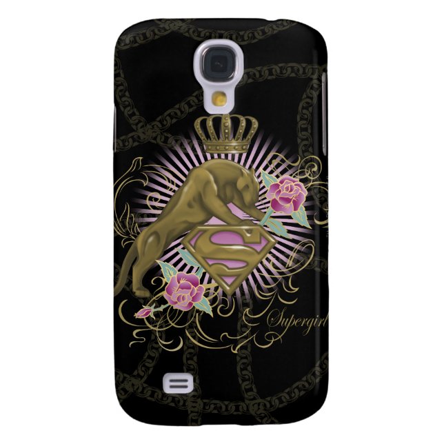Funda Para Samsung Galaxy De Case-Mate Supergirl Golden Cat 4 (Atrás)