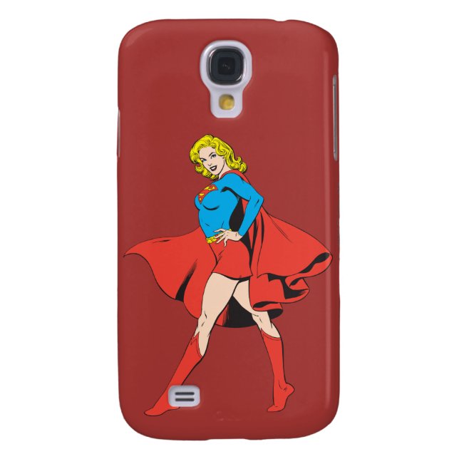Funda Para Samsung Galaxy De Case-Mate Supergirl golpea una cadera (Atrás)