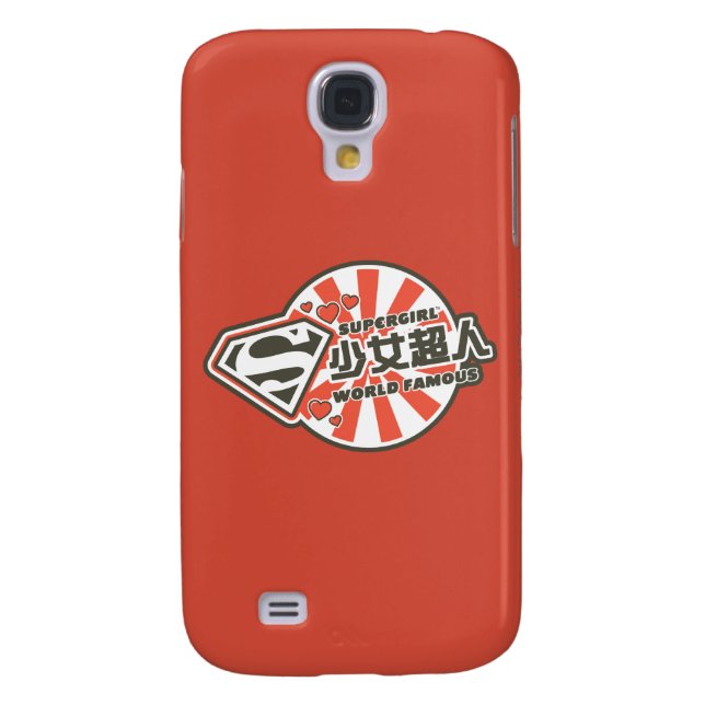 Funda Para Samsung Galaxy De Case-Mate Supergirl J-Pop 13 (Atrás)