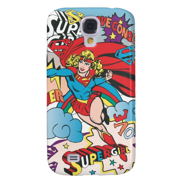 Funda Para Samsung Galaxy De Case-Mate Supergirl Love Conquers (Atrás)