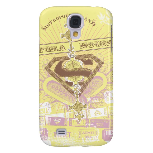 Funda Para Samsung Galaxy De Case-Mate Supergirl Ópera House Yellow (Atrás)