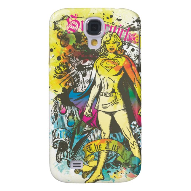 Funda Para Samsung Galaxy De Case-Mate Supergirl Pose The Lux (Atrás)