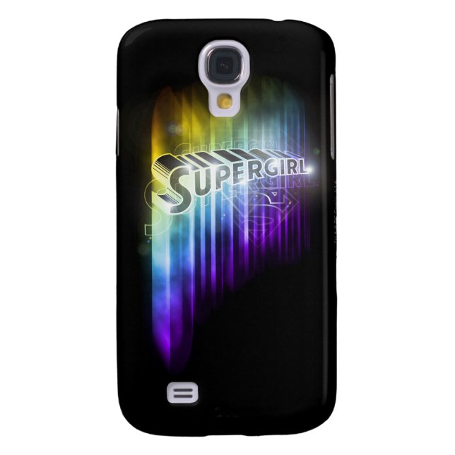 Funda Para Samsung Galaxy De Case-Mate Supergirl Rainbow (Atrás)