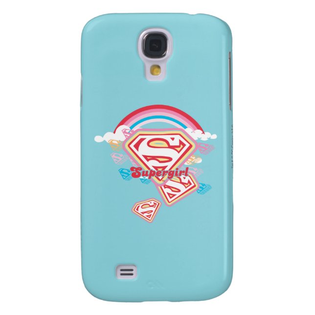 Funda Para Samsung Galaxy De Case-Mate Supergirl Rainbow 2 (Atrás)