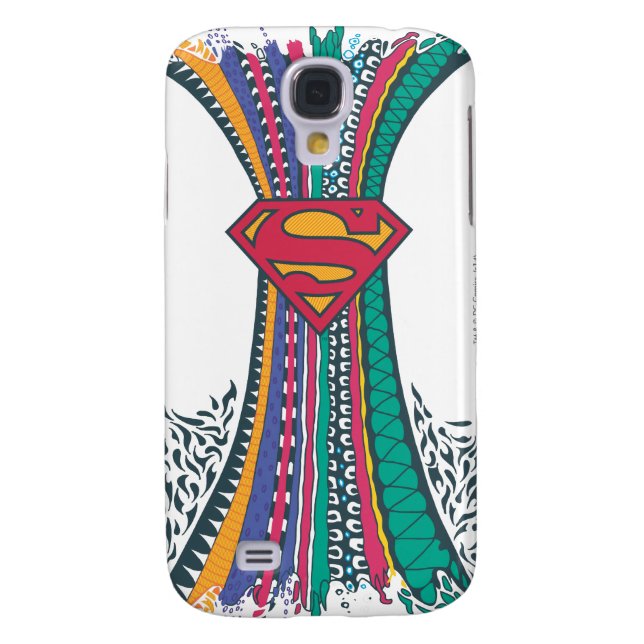 Funda Para Samsung Galaxy De Case-Mate Supergirl Random World 4 (Atrás)