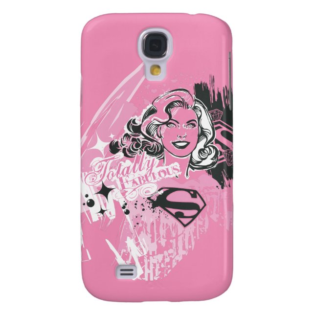 Funda Para Samsung Galaxy De Case-Mate Supergirl Totalmente Fabuloso (Atrás)