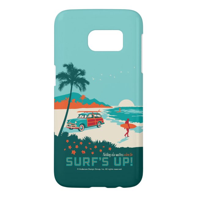 Funda Para Samsung Galaxy De Case-Mate Surf's Up (Atrás)