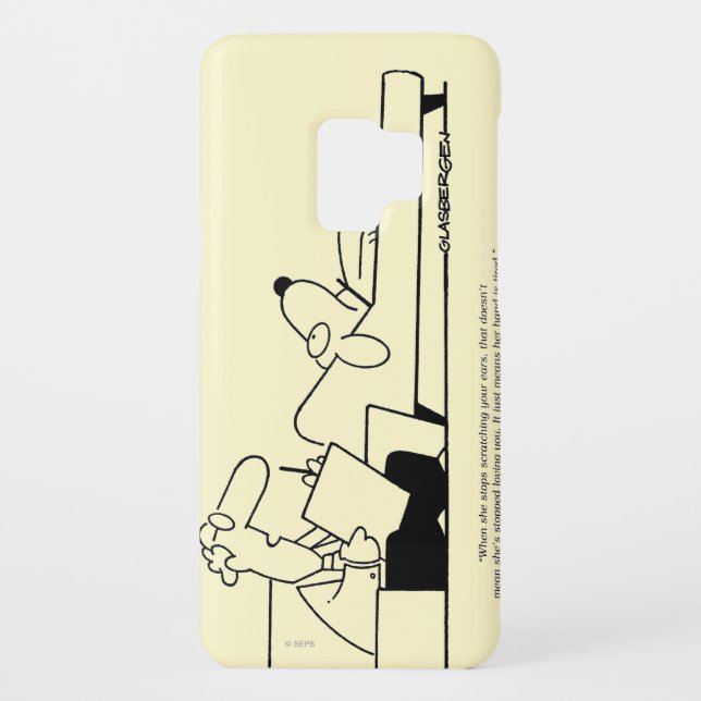 Funda Para Samsung Galaxy De Case-Mate Terapia del perro (Reverso)