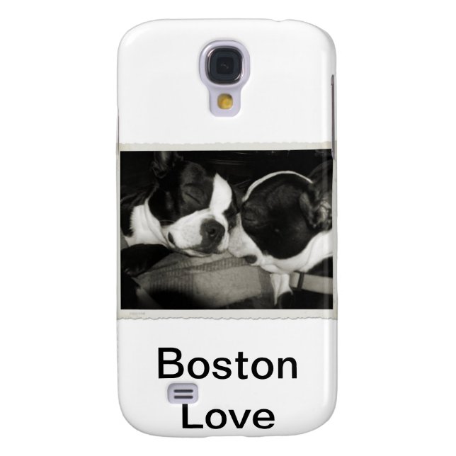 Funda Para Samsung Galaxy De Case-Mate Terrier de Boston (Atrás)