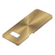 Funda Para Samsung Galaxy De Case-Mate Textura radial metálica personalizada del oro (Parte inferior)