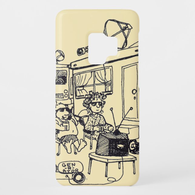 Funda Para Samsung Galaxy De Case-Mate Vacaciones de familia (Reverso)