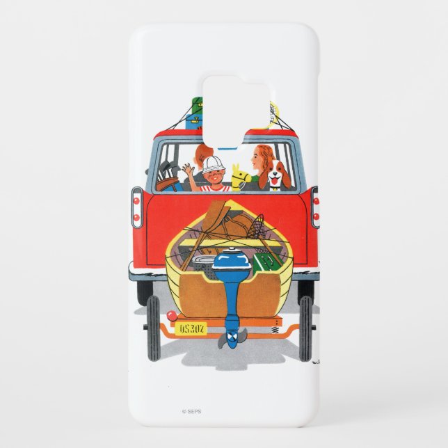 Funda Para Samsung Galaxy De Case-Mate Vacaciones de verano (Reverso)