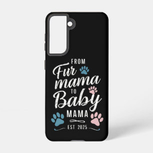 Funda Para Samsung Galaxy S21 De Fur Mama a Baby Mama Est 2025 Perro Gato Mamá
