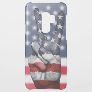Funda De Uncommon Pra Samsung Galaxy S9 Plus Bandera estadounidense de Estados Unidos