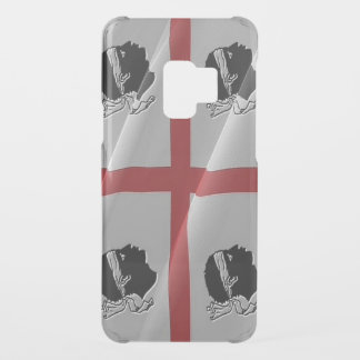Funda De Uncommon Para Samsung Galaxy S9 Bandera que agita de Cerdeña