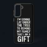 Funda Para Samsung Galaxy S21 Debajo De Los Regalos Familiares De Navidad De Árb<br><div class="desc">Debajo De Los Regalos Familiares De Navidad De Árbol</div>