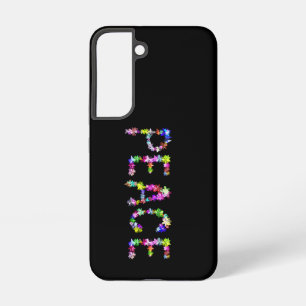 Funda Para Samsung Galaxy S22 Declaración de Paz y Amor de Achempong   Tipografí